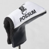 PHANTASTISCHES POSSUM GOLF HEADCOVER (3/4 Vorderseite)