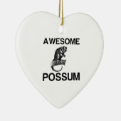 PHANTASTISCHES POSSUM KERAMIK ORNAMENT (Rechts)