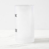 PHANTASTISCHES POSSUM MATTGLAS BIERGLAS (Mittel)