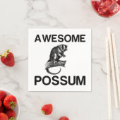 PHANTASTISCHES POSSUM SERVIETTE (Beispiel)