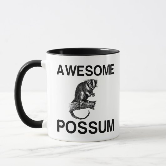 PHANTASTISCHES POSSUM TASSE (Links)