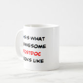 phantastisches Postdoc Kaffeetasse (Vorderseite Links)