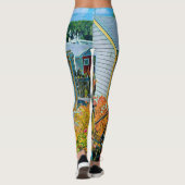 Phantastisches Radzeichnen Leggings (Rückseite)