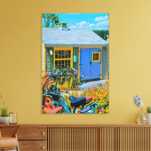 Phantastisches Radzeichnen Leinwanddruck (Insitu (Wohnzimmer))