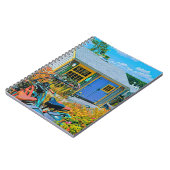 Phantastisches Radzeichnen Notizblock (Linke Seite)