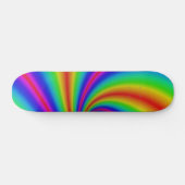 Phantastisches Regenbogenmuster-Skateboard Skateboard (Horizontal)