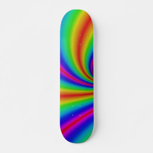 Phantastisches Regenbogenmuster-Skateboard Skateboard