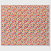 Phantastisches Retro-Fliesenpapier Geschenkpapier (Flach)