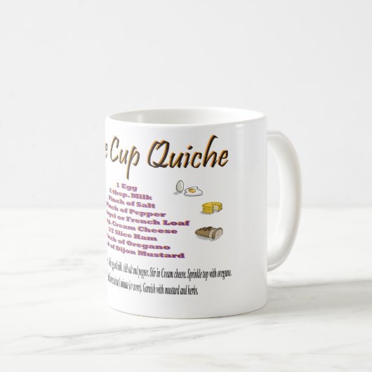 Phantastisches Rezept Quiche Tasse (VorderseiteRechts)