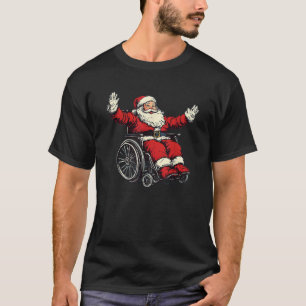 Phantastisches Rollstuhl Weihnachtskostüm für Jung T-Shirt