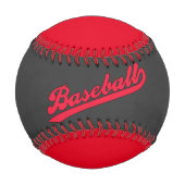 Phantastisches rotes Sportbaseball Baseball (Vorderseite)