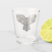 Phantastisches Rustikales Ei Schnapsglas (Rückseite)