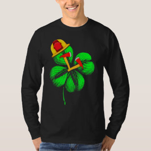Phantastisches Saint Patrick S Day Feuerwehrschiff T-Shirt