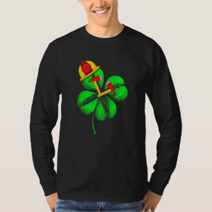 Phantastisches Saint Patrick S Day Feuerwehrschiff T-Shirt