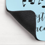 Phantastisches Saxophon Mousepad (Ecke)