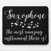 Phantastisches Saxophon Mousepad (Vorne)