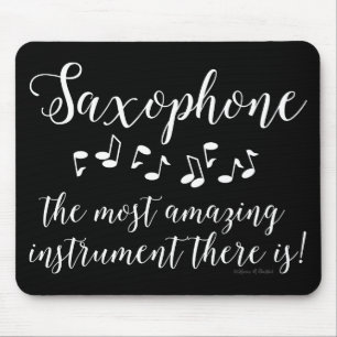 Phantastisches Saxophon Mousepad