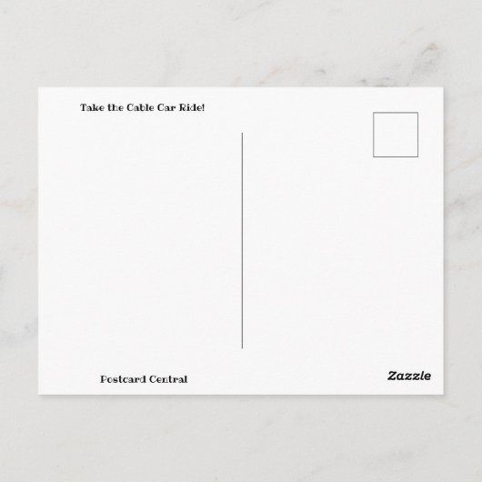 Phantastisches Schilthorn Cable Car Summit Postkar Postkarte (Rückseite)