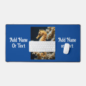 Phantastisches Seepferd Schreibtischunterlage (Tastatur & Maus)