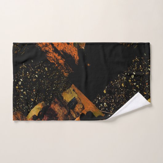 phantastisches Set mit abstrakter Gestaltung (Handtuch)