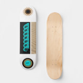 Phantastisches Skateboard "Tsunami" personalisierb (Vorderseite)