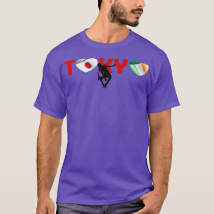 Phantastisches Skateboarding-Team in Tokio, Irland T-Shirt