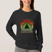 Phantastisches Sommerabenteuer erwartet Camper Cam T-Shirt (Vorderseite)