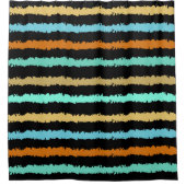 Phantastisches Sommermuster Duschvorhang (Vorderseite)