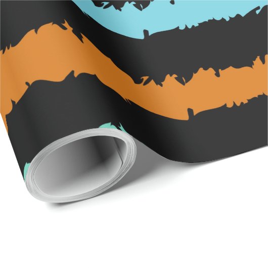 Phantastisches Sommermuster Geschenkpapier (Rolleneckpunkt)