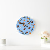 Phantastisches Sportthema Design - Runde Uhr (Zuhause)