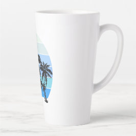 Phantastisches Stranddesign Milchtasse