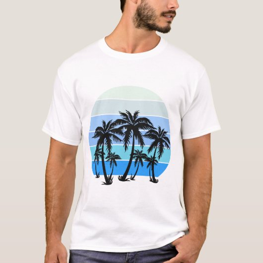 Phantastisches Stranddesign T-Shirt (Vorderseite)