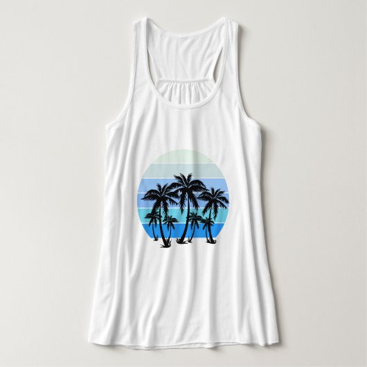 Phantastisches Stranddesign Tank Top (Design Vorderseite)