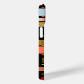 Phantastisches Streifenmuster mit ihrem Namen Case-Mate iPhone Hülle (Rückseite / Rechts)