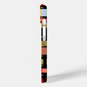 Phantastisches Streifenmuster mit ihrem Namen Case-Mate iPhone Hülle (Rückseite / Links)