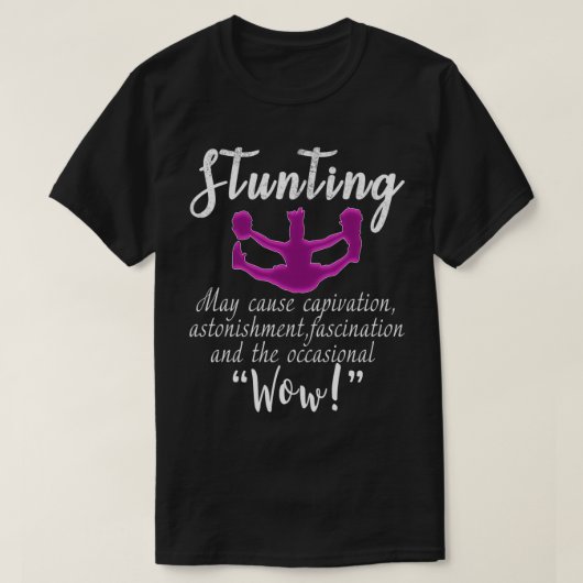Phantastisches Stunting-Design für einen leidensch T-Shirt (Design vorne)