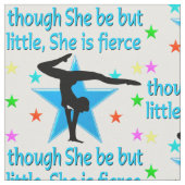 PHANTASTISCHES SUPER STAR GYMNASTICS-DESIGN STOFF (Nahaufnahme)