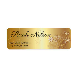 Phantastisches, süßes, schönes Weihnachtslabel