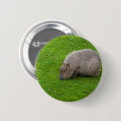 Phantastisches Tier Capybara Button (Vorne & Hinten)
