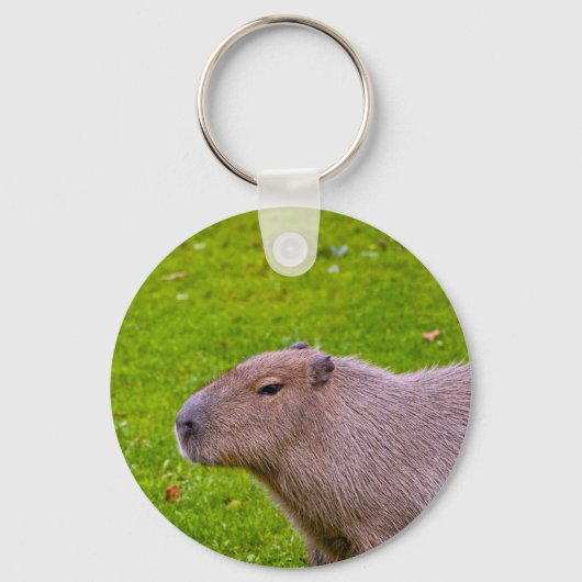 Phantastisches Tier Capybara Schlüsselanhänger (Vorderseite)