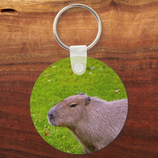 Phantastisches Tier Capybara Schlüsselanhänger (Vorderseite)