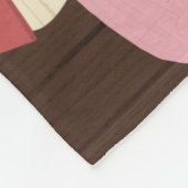 PHANTASTISCHES TIERE , MÄDCHEN , MIT BÜCHERN, FLEECEDECKE (Ecke)