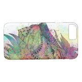 Phantastisches Tribal-Aquarellendesign Case-Mate iPhone Hülle (Rückseite (Horizontal))