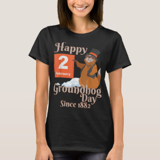 Phantastisches und lustiges Shirt zum Groundhog Da
