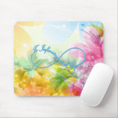 Phantastisches Unendlichkeitssymbol "Bis zur Unend Mousepad (Mit Mouse)