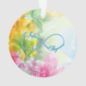 Phantastisches Unendlichkeitssymbol "Bis zur Unend Ornament (Rückseite)