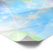 Phantastisches Unendlichkeitssymbol "Bis zur Unend Poster (Ecke)