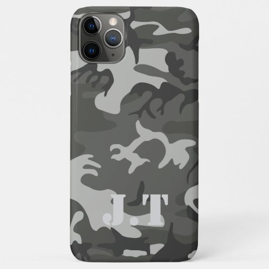 Phantastisches Urban Camouflage Muster Monogramm Case-Mate iPhone Hülle (Rückseite)