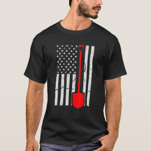Phantastisches Vintages amerikanisches Flaggenberg T-Shirt