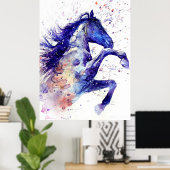 Phantastisches Wasserross Poster (Heimbüro)